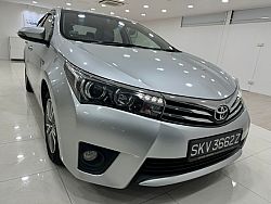 Toyota Corolla Altis 1.6L CVT Elegance LED Keyless Silver 2015